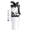 Mega Stainless steel Tumbler with lid, double wall 1,2L