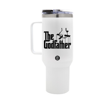 The Godfather, Mega Stainless steel Tumbler with lid, double wall 1,2L