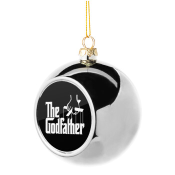 The Godfather, Χριστουγεννιάτικη μπάλα δένδρου Ασημένια 8cm