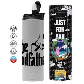 The Godfather, Tumbler stainless steel GREY 600ml