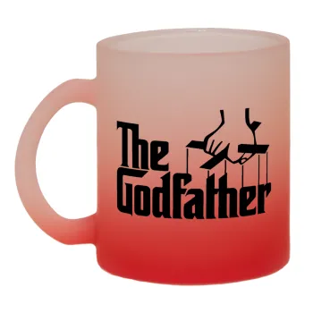 The Godfather, Κούπα γυάλινη δίχρωμη με βάση το κόκκινο ματ, 330ml