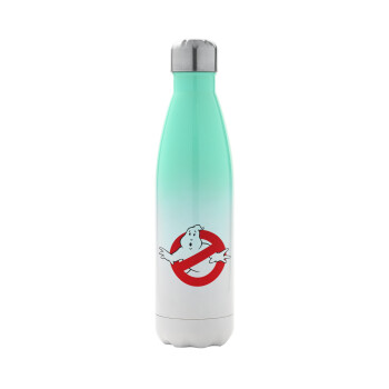 The Ghostbusters, Metal mug thermos Green/White (Stainless steel), double wall, 500ml