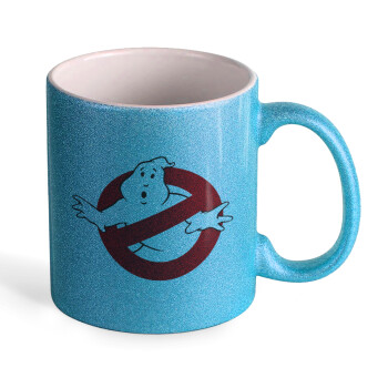 The Ghostbusters, Κούπα Σιέλ Glitter που γυαλίζει, κεραμική, 330ml