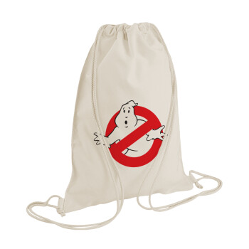 The Ghostbusters, Τσάντα πλάτης πουγκί GYMBAG natural (28x40cm)