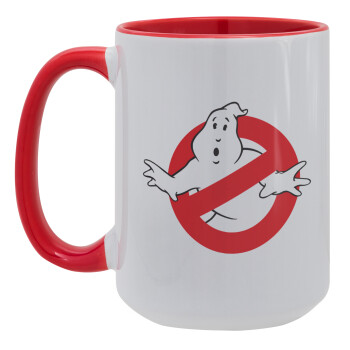 The Ghostbusters, Κούπα Mega 15oz, κεραμική Κόκκινη, 450ml