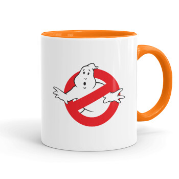 The Ghostbusters, Mug colored orange, ceramic, 330ml