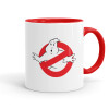 Mug colored red, ceramic, 330ml