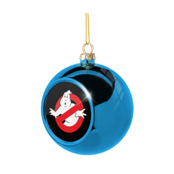The Ghostbusters, Χριστουγεννιάτικη μπάλα δένδρου Μπλε 8cm