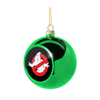 The Ghostbusters, Χριστουγεννιάτικη μπάλα δένδρου Πράσινη 8cm