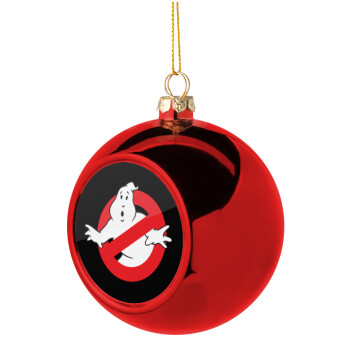 The Ghostbusters, Χριστουγεννιάτικη μπάλα δένδρου Κόκκινη 8cm