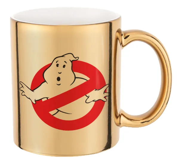 The Ghostbusters — Mug ceramic, gold mirror, 330ml