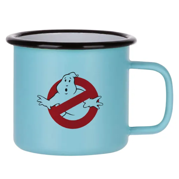 The Ghostbusters — Κούπα Μεταλλική εμαγιέ ΜΑΤ σιέλ 360ml