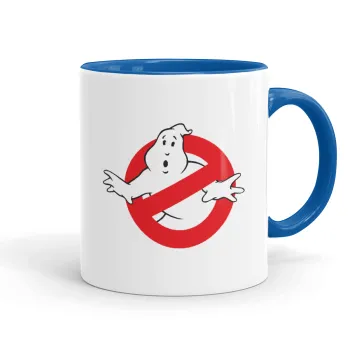 The Ghostbusters, Κούπα χρωματιστή μπλε, κεραμική, 330ml