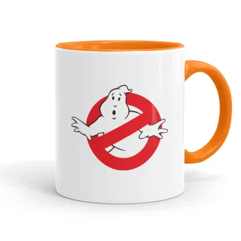 The Ghostbusters, Κούπα χρωματιστή πορτοκαλί, κεραμική, 330ml