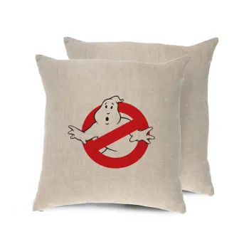 The Ghostbusters, Μαξιλάρι καναπέ ΛΙΝΟ 40x40cm περιέχεται το  γέμισμα
