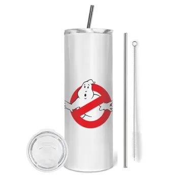 The Ghostbusters, Tumbler stainless steel 600ml, with metal straw & cleaning brush
