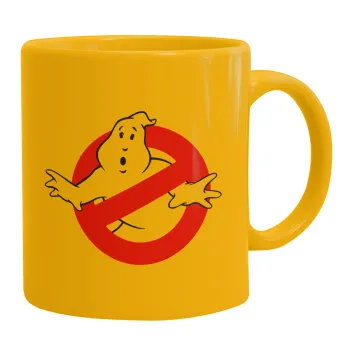 The Ghostbusters, Ceramic coffee mug yellow, 330ml