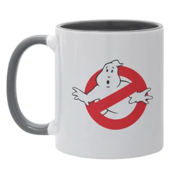 The Ghostbusters, Κούπα χρωματιστή γκρι, κεραμική, 330ml