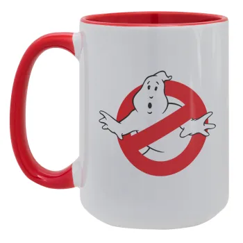 The Ghostbusters, Κούπα Mega 15oz, κεραμική Κόκκινη, 450ml