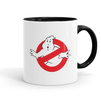 The Ghostbusters, Κούπα χρωματιστή μαύρη, κεραμική, 330ml
