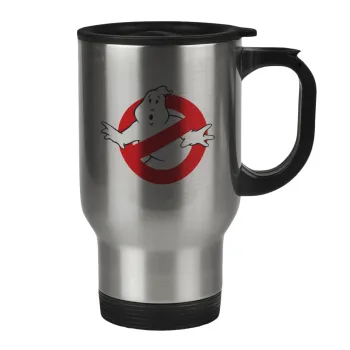 The Ghostbusters, Stainless steel travel mug with lid, double wall 450ml