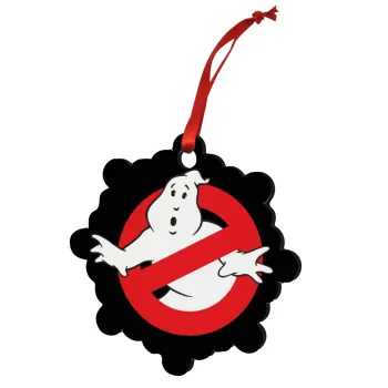 The Ghostbusters, Christmas ornament snowflake wooden 7.5cm