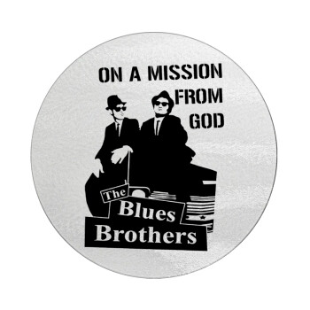 Blues brothers on a mission from God, Επιφάνεια κοπής γυάλινη στρογγυλή (30cm)