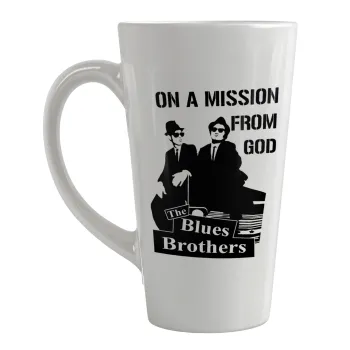 Blues brothers on a mission from God, Κούπα κωνική Latte Μεγάλη, κεραμική, 450ml