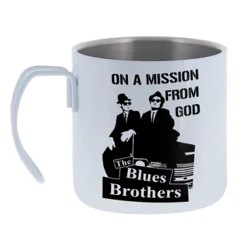 Blues brothers on a mission from God — Κούπα Ανοξείδωτη διπλού τοιχώματος 400ml