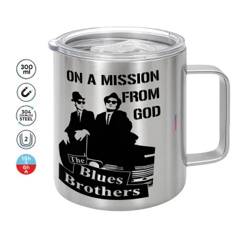 Blues brothers on a mission from God, Mug Stainless steel double wall 300ml