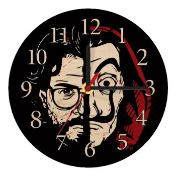El Professor, Ρολόι τοίχου ξύλινο plywood (20cm)