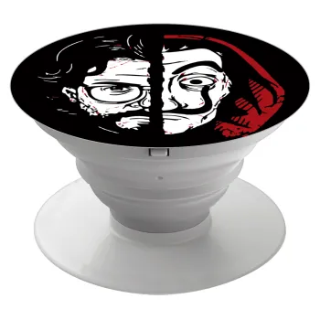 El Professor, Phone Holders Stand  White Hand-held Mobile Phone Holder