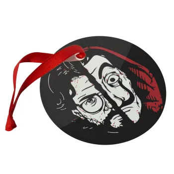 El Professor, Christmas ornament glass 9cm