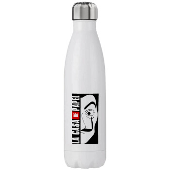 La casa de papel vertical, Stainless steel, double-walled, 750ml