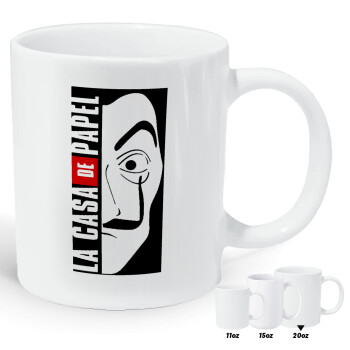 La casa de papel vertical, Κούπα Giga, κεραμική, 590ml