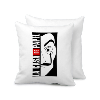 La casa de papel vertical, Sofa cushion 40x40cm includes filling