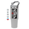 GREY color, 890ml (30oz) stainless Steel Tumbler with Handle