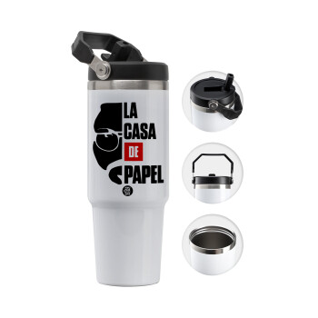 La casa de papel, Θερμός Ανοξείδωτο 30oz με χερούλι