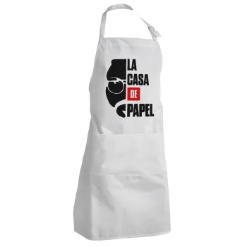 La casa de papel, Ποδιά Σεφ Ολόσωμη Ενήλικων (με ρυθμιστικά και 2 τσέπες)