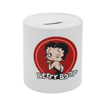 Betty Boop kiss, Κουμπαράς πορσελάνης με τάπα