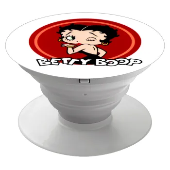 Betty Boop kiss, Phone Holders Stand  Λευκό Βάση Στήριξης Κινητού στο Χέρι