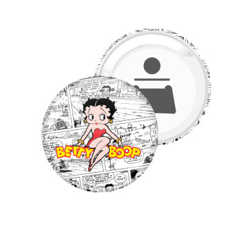 Betty Boop, Μαγνητάκι και ανοιχτήρι μπύρας στρογγυλό διάστασης 5,9cm