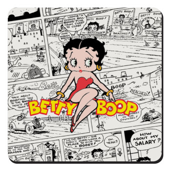 Betty Boop, Τετράγωνο μαγνητάκι ξύλινο 9x9cm