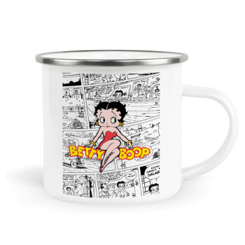 Betty Boop, Κούπα Μεταλλική εμαγιέ λευκη 360ml