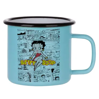 Betty Boop, Κούπα Μεταλλική εμαγιέ ΜΑΤ σιέλ 360ml