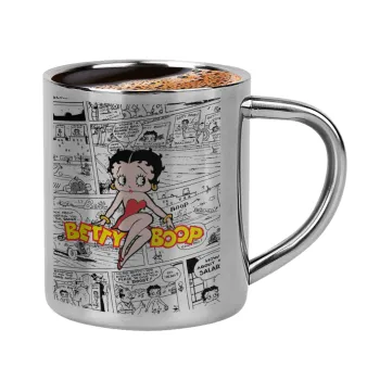 Betty Boop, Double-wall metal cup for espresso (220ml)