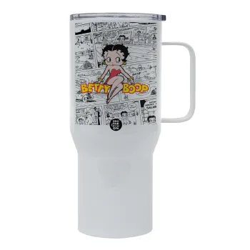 Betty Boop, Mega Stainless steel Tumbler with lid, double wall 750L
