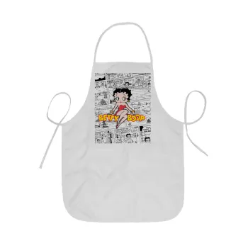 Betty Boop, Ποδιά Σεφ ολόσωμη κοντή  Παιδική (44x62cm)