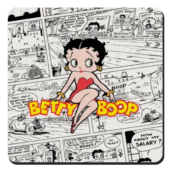 Betty Boop, Τετράγωνο μαγνητάκι ξύλινο 9x9cm