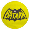 Batman classic logo, Επιφάνεια κοπής γυάλινη στρογγυλή (30cm)